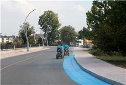 Karacasu’ya modern dokunuş: 2 kilometrelik bisiklet yolu kazandırılıyor