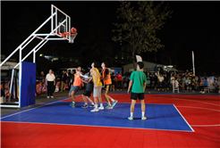 Aziz Duran Parkı’nda 3x3 sokak basketbolu şöleni: 250’den fazla sporcu parkede ter döktü
