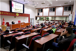 Büyükşehir çalışanlarına iş sağlığı ve güvenliği eğitimi