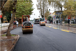 Hendek’in kalbi Şehit Gaffar Okkan Bulvarı’na Büyükşehir dokunuşu