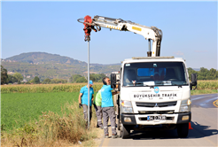 Sakarya’nın geleceği olan çocukların okula güvenle ulaşması için çalışıyorlar