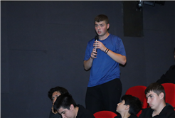 OSM’de Sakaryalılara Gazze’yi anlattı: “Filistinliler için vatan gözyaşıdır…”