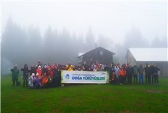 Doğaseveri büyüleyen rota: 16 kilometre boyunca hiç durmadılar… 