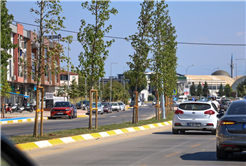 Büyükşehir’in yeni ulaşım aksı geceleri de şehre ışık katıyor
