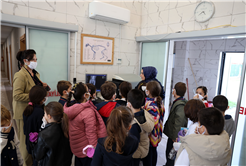 Sevgi dolu buluşma: Can dostların yeni dünyasına hayran kaldılar