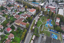 Hendek’in kalbi Şehit Gaffar Okkan Bulvarı’na Büyükşehir dokunuşu