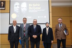 ‘Bir Şehir İki Çınar’ sempozyumunun ilk oturumu Faik Baysal oldu