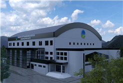1500 kişi kapasiteli yeni spor salonu hızla yükseliyor