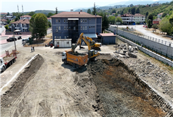 Yusuf Alemdar söz vermişti, Çaybaşıyeniköy’de çalışmalar başladı: Gençler spor tesisine kavuşacak