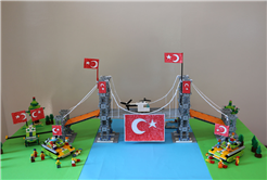 Minik öğrencilerden anlamlı etkinlik