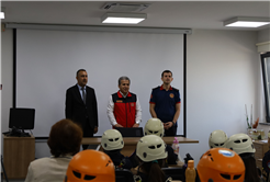 Büyükşehir itfaiyesinden miniklere afet bilinci