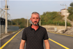 Büyükşehir Hacımercan’ın yollarını tablo gibi işledi