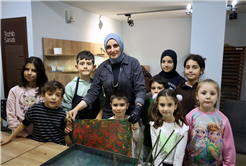 Ara tatilin en renkli programı: Anne ve çocuklar SAMEK’te birlikte üretti