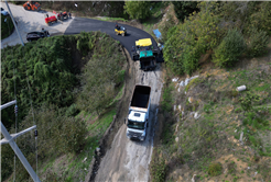 Kuzey kırsalının zirveleri tablo gibi işleniyor