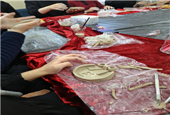 SAMEK’te minik eller mutfağa, gençler seramiğe dokundu