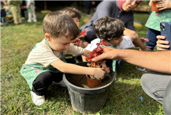 Toprağa dokunan minik eller Sakarya’da umudu ekti