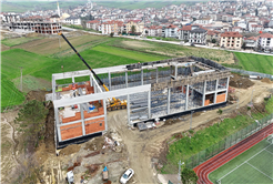 Üç ilçede kapalı spor salonları inşası yükseliyor