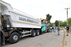 Adapazarı ve Serdivan’ın kırsalında kritik güzergâh Büyükşehirle sil baştan 