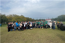 Özel gereksinimli öğrencilerden yeşil siyahlılara moral ziyareti