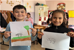 Minik kalpler bilimin heyecan verici dünyasıyla tanıştı