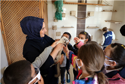 Sevgi dolu buluşma: Can dostların yeni dünyasına hayran kaldılar