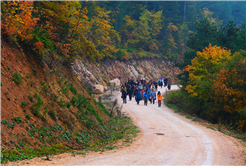 Sisler içindeki Kılıçkaya’da büyüleyici gün 
