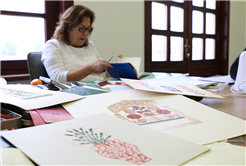 Kat’ı Geleneksel Sanatlar’da sabırla işleniyor