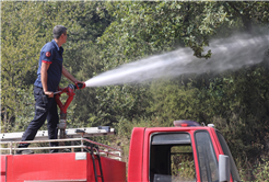 Büyükşehir'in ateş savaşçılarının zorlu 4 günü