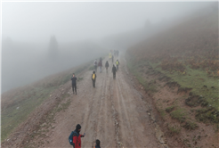 Doğaseveri büyüleyen rota: 16 kilometre boyunca hiç durmadılar… 