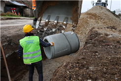 Karakamış Mahallesi’nin yağmur suyu altyapısı yeni hat ile güçleniyor