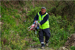 Sapanca Gölü’nün her bir karışı Büyükşehir’in takibinde: Tonlarca atık topladılar…