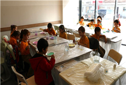 SGM’de misafir öğrenciler yeteneklerini keşfetti