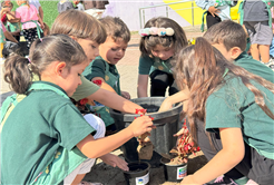 Toprağa dokunan minik eller Sakarya’da umudu ekti