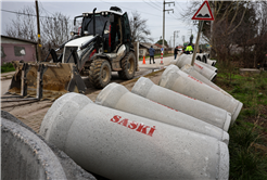 Karakamış Mahallesi’ne 3 bin 500 metrelik yağmursuyu hattı kısa sürede kazandırıldı