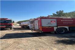 Çanakkale’deki orman yangınına Sakarya’dan destek