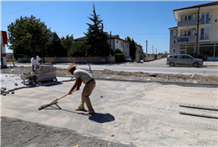 Söğütlü’nün yeni sosyal alanı Ritim Park’ta çalışmalar devam ediyor
