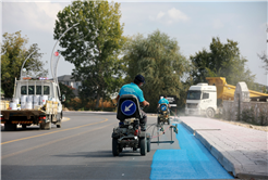 Karacasu’ya modern dokunuş: 2 kilometrelik bisiklet yolu kazandırılıyor