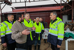 “İlk andan itibaren sahadayız, vatandaşlarımızın yanındayız”