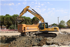 Yusuf Alemdar söz vermişti, Çaybaşıyeniköy’de çalışmalar başladı: Gençler spor tesisine kavuşacak