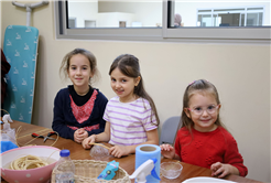 Ara tatilin en renkli programı: Anne ve çocuklar SAMEK’te birlikte üretti