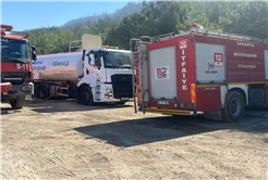 Çanakkale’deki orman yangınına Sakarya’dan destek