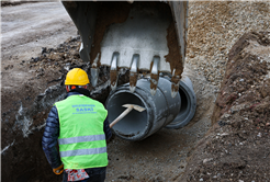 Karakamış Mahallesi’ne 3 bin 500 metrelik yağmursuyu hattı kısa sürede kazandırıldı