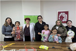 SAMEK’lerde ilk kez: Ara tatil anne-çocuk atölyeleriyle renklendi