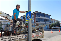 Sakarya’nın geleceği olan çocukların okula güvenle ulaşması için çalışıyorlar