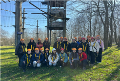 SAÜ’lü gençler Macera Park’ta kamp deneyimi yaşadı