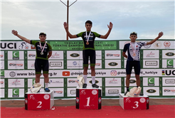 Büyükşehir’in pedalları Türkiye Şampiyonası’nda madalyaları topladı