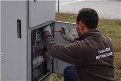 Şehirdeki karanlık kavşaklara Büyükşehir dokunuşu