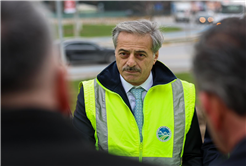 Yazlık Katlı Kavşağı’nda çalışmalar başladı