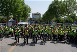 Trafik Haftası’nda pedallar farkındalık için çevrildi