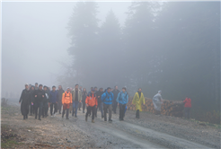 Sisler içindeki Kılıçkaya’da büyüleyici gün 